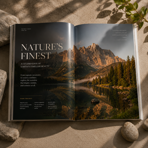 Servicio de Impresión de Revistas de Lujo Personalizadas al Por Mayor, Impresión Offset a Todo Color CMYK de Alta Calidad, Impresión Premium - Product Image 1