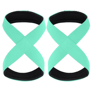 Figure 8 Weight Lifting Straps Weightlifting Powerlifting Gym Fitness Bodybuilding Neoprene Wrist Support OEM Service 2026 - Product Image 3
