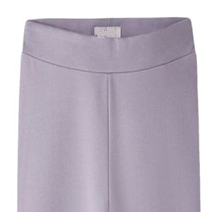 Pantalones de Niña, Corte Bootcut, Cintura Elástica, Tejido de Viscosa, Color Lavanda Gris, Ecológicos, Suaves y Cómodos, Uniformes Escolares - Product Image 4