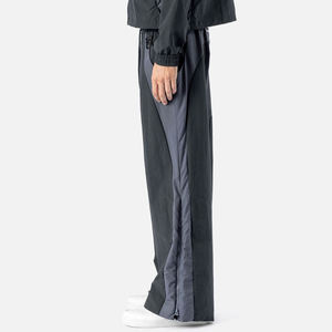 2024 Trending Men's Techwear Cargo <b>Pants</b> Wide Leg Baggy Parachute Trousers <b>Y2K</b> Streetwear Tactical Nylon Multi-Pocket <b>Pants</b> - Product Image 5