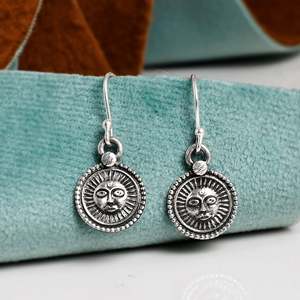 Pendientes de Plata de Ley Meera Jaipur Surya Tribal - Product Image 2