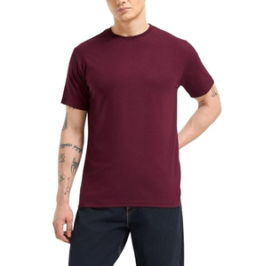 Summer Hot Selling High Quality Men's 100% Cotton Thick 180 GSM Breathable Custom OEM Logo Regular Fit Design Logo Labels - Product Image 4