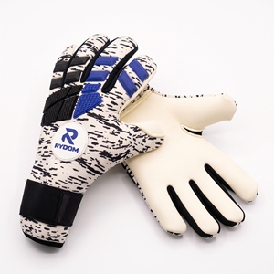 2025ถุงมือผู้รักษาประตูฟุตบอลแบบเต็มนิ้ว26นิ้ววัสดุหนัง - Product Image 5