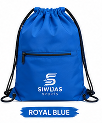 Mochila Azul Rey con Cordón, Ligera, para Gimnasio, Deportes, Viajes, con Logotipo Personalizado, para Senderismo - Product Image 1