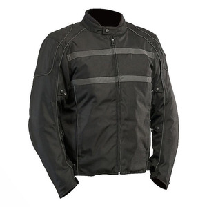 Chaqueta de Motocicleta Reflectante Negra y Naranja para Hombre, Manga Larga, Resistente al Viento, de Poliéster, para Carreras, Protección para Todas las Estaciones - Product Image 6