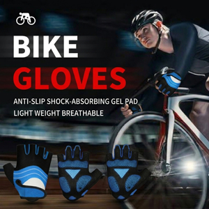 Gants de vélo de montagne pour jeunes, gants de protection à doigts entiers absorbant les chocs pour BMX, Dirt Bike et trottinette - Product Image 3