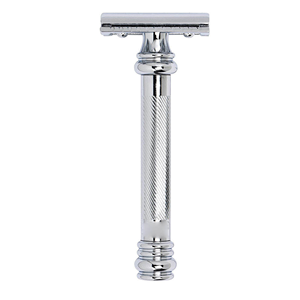 Matte Black Premium Safety <b>Razor</b> <b>Men</b> Anti-Slip Stainless Steel Handle Single Super Stainless Steel Blade - Product Image 1