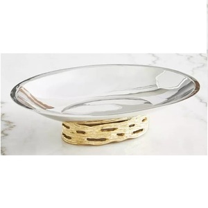 Tazón de Madera para Servir Postres y Alimentos, Decoración de Mesa, Acabado en Dos Tonos, para Catering, Servidor de Frutas y Ensaladas - Product Image 6