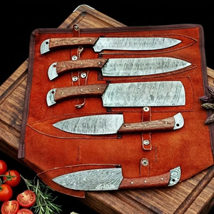 LEGACY BLADES Hand Forged Damascus Steel <b>Kitchen</b> <b>Knife</b> Collection Razor <b>Sharp</b> Chef <b>Knives</b> Ergonomic Wood Handle Supplier - Product Image 5