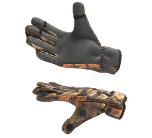 Gloves for Fishing and Motorcycle Windproof Neoprene Fishing Gloves with Hook and Loop ClosureAnti-<b>Slip</b> Lightweight Safety - Product Image 3