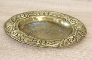 Luxury Golden <b>Metal</b> Charger Plate with Embossed Pattern Decorative <b>Grid</b> Texture Underplate for Wedding Event Table setting - Product Image 4