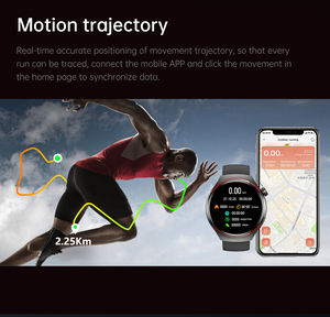 Reloj Inteligente WATCH4PRO con Monitor de Actividad Física, Múltiples Modos Deportivos, Asistente de Voz, Frecuencia Cardíaca, Batería de 300 mAh para Ejercicio al Aire Libre - Product Image 4