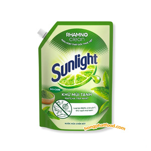 Detergente Líquido para Platos Sunlight con Aroma a Té Verde Matcha, Ecológico, 2 kg, Limpiador de Cocina - Product Image 1