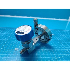 Vanne à soufflet pneumatique KITZ-SCT S20Y 080009979, utilisée telle qu'elle est, pièces d'équipement semi-conducteur d'occasion - Product Image 2