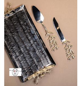 Bandejas Metálicas para Servir Alimentos y Chocolate, Vajilla Más Vendida, Utensilios de Cocina para el Hogar, Bandejas de la India - Product Image 3