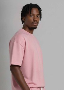 High Quality 250 GSM 100% Cotton <b>Thick</b> Oversized Drop Shoulder Printed Tshirt Heavyweight <b>Men's</b> Loose Fit T- <b>Shirt</b> - Product Image 3