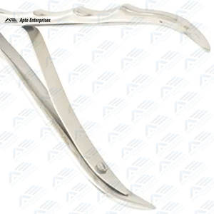 Pince à cuticules en acier inoxydable unilatéral de qualité supérieure avec poignée d'empreintes digitales coupe-ongles de précision de vente chaude - Product Image 4