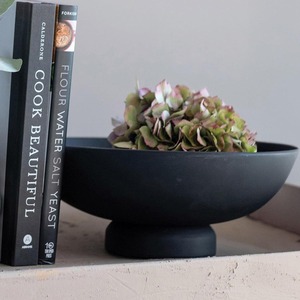 Cuenco de madera de mango hecho a mano con base, decoración de mesa de madera para cocina, mesa de comedor, mesa auxiliar o exhibición de llaves - Product Image 4