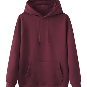 Sudadera con Capucha Personalizada OEM 100% Algodón para Hombre, Antiarrugas, Transpirable, de Secado Rápido, Ecológica, Informal de Invierno - Product Image 1