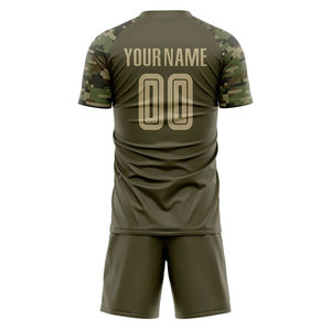 ชุดฟุตบอลแบบสวมใส่สบาย ดีไซน์ล่าสุด ผลิตตามสั่ง ระบายอากาศได้ดี แบบเรียบง่าย พร้อมบริการ OEM รุ่นใหม่ล่าสุด ทรงเข้ารูป ชุดฟุตบอลมืออาชีพ - Product Image 3