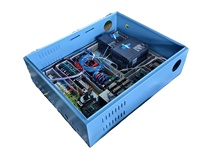 Armoire de distribution électrique industrielle basse tension IP54 en acier, coffret électrique RAL5024, boîte de distribution personnalisable OEM