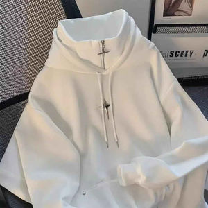 Sudadera con capucha extragrande para hombre, 100% algodón, 360 g/m², estilo casual urbano, teñido liso, personalizable, de la mejor calidad con precio razonable para el invierno - Product Image 6