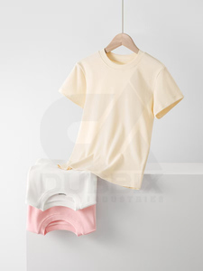 Nouveau T-shirt imprimé pour homme à col rond, coupe classique, avec design d'autocollant personnalisable en coton 100%, logo couleur, caractéristiques écologiques - Product Image 3