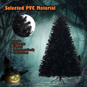 Albero di Natale Artificiale Pieghevole di 1,8 Metri per Halloween, Elemento Decorativo di Alta Qualità - Product Image 6