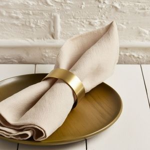 Elegante Anillo de Servilleta de Metal, Perfecto para Decorar la Mesa de Comedor con un Toque Decorativo Suave para las Comidas - Product Image 2