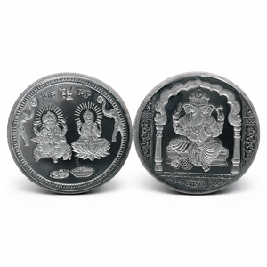 SAT Jewelry - Moldes de Fundición de Oro y Plata de Primera Calidad para la Fabricación de Monedas con Diseño de Lord Lakshmi Ganesh para Máquinas Hidráulicas - Malasia, Singapur, Perú - Product Image 1