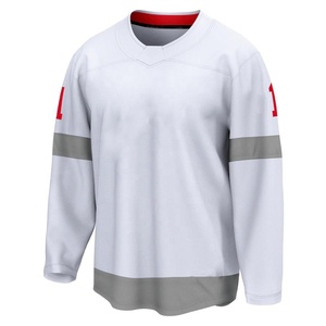 <b>Light</b> Weight High Quality Custom Made Adult Ice Hockey Jersey Printed Breathable Custom Team <b>Name</b> Custom Brand New Release - Product Image 1