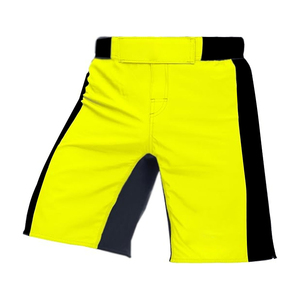 Shorts de Muay Thai pour hommes, femmes et adultes - Spandex/Polyester, séchage rapide, respirant, MMA, combat, kickboxing, arts martiaux - Product Image 2