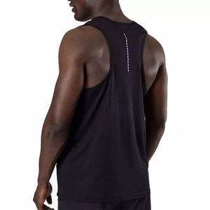 Débardeur Homme Noir Uni – Vente en Gros à Prix Abordable – Produit Phare – Dos en Maille – Vêtement de Sport de Haute Qualité pour la Gym et le Fitness - Product Image 2