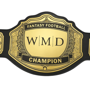 Ceinture de Champion de Fantasy Football Personnalisable, Ceinture de Championnat de Lutte WMD, Édition de Collection - Product Image 6
