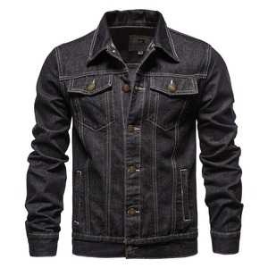 High-Quality Premium Denim <b>Jacket</b> For <b>Men</b> Wholesale Custom 100% Cotton Denim Racing <b>Jackets</b> Trending <b>Men's</b> Wear for 2026 - Product Image 2
