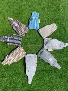 Sac banane en chanvre de l'Himalaya écologique Sac à bandoulière unisexe Sacs de voyage avec plusieurs poches et sangle réglable - Product Image 5