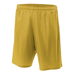 Wholesale Moisture wicking Odor resistant Stain release 1.5" Covered <b>elastic</b> waistband with inside draw <b>cord</b> mesh shorts - Product Image 6