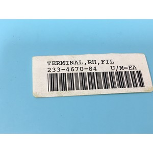 VARIAN 112200001 TERMINAL RH FIL, 143293 - อุปกรณ์และชิ้นส่วนเซมิคอนดักเตอร์มือสองระดับโลกที่เชื่อถือได้ที่ - Product Image 5