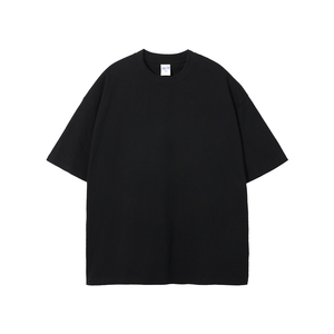 T-shirts unisexes surdimensionnés en coton tricoté 180 g/m² pour hommes, impression de logo personnalisée, nouveau design 2026, les plus vendus en gros - Product Image 2
