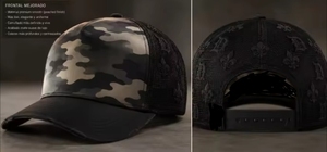 Gorra Trucker de Camuflaje con Malla Trasera Ajustable - Product Image 1