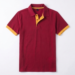 Camiseta de Golf de Talla Grande, Personalizada al por Mayor, 100% Algodón, Tejida, de Alta Calidad, con Logotipo Bordado, Transpirable y Ecológica - Product Image 5