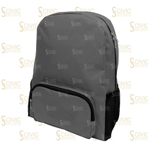 Unisex Customized Student <b>Backpack</b> with Zipper Closure Double Side Bottle Bag Softback <b>Backpack</b> with Zipper Closure - Product Image 1
