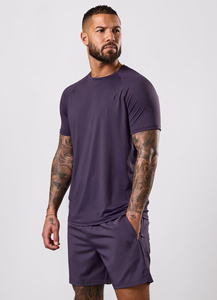 Camiseta de Lujo para Hombre, Corte Regular, Manga Corta, Mezcla de Poliéster/Algodón, Diseño Liso, Transpirable, Antipilling, Tejido de Punto de 200g - Product Image 5