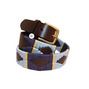 Ceinture en cuir de haute qualité, ceinture décontractée brodée à la main pour hommes et femmes, grossiste - Product Image 3