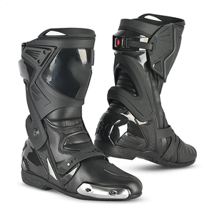 Premium Quality Waterproof Breathable Windproof Printed Leather Motorbike Shoes <b>Men</b> Adults Customized Colors Sizes Wholesale - Product Image 2