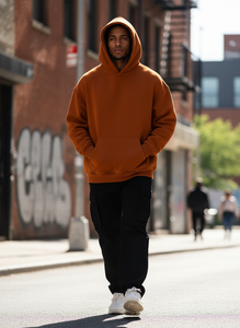 High Quality 100 % Cotton Custom Design High Quality Basics <b>Pullover</b> <b>Men</b> Hoodies Heavy Weight Top Selling Hoodie - Product Image 5
