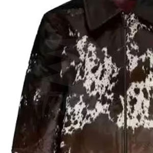 Chaqueta de Invierno para Hombre de Cuero Genuino de Alta Calidad con Pelo, Logotipo Personalizado, Resistente al Viento e Impermeable, Venta al Por Mayor - Product Image 3