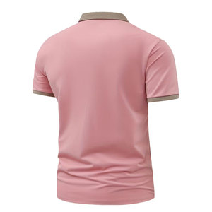 เสื้อโปโลผู้ชายทรงทันสมัย ตัดเย็บอย่างดี สวมใส่สบาย ระบายอากาศได้ดี เหมาะสำหรับเล่นกีฬา ออกกำลังกายที่ยิม - Product Image 2