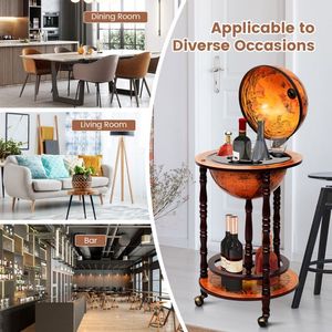 Meuble bar élégant et unique en bois du XVIe siècle pour bouteilles de vin - Product Image 5