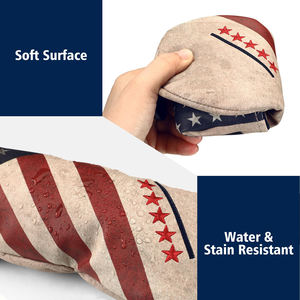 Fundas Personalizadas para Palos de Golf con Diseño de Bandera de Estados Unidos Bordada en Cuero PU Negro, Fundas para Palos de Golf con Diseño Nuevo - Product Image 6